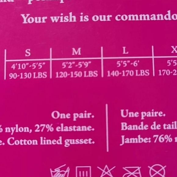 Commando The Highlighter Sheer Bronze Stocking Footed Tights sz S - Picture 4 of 7